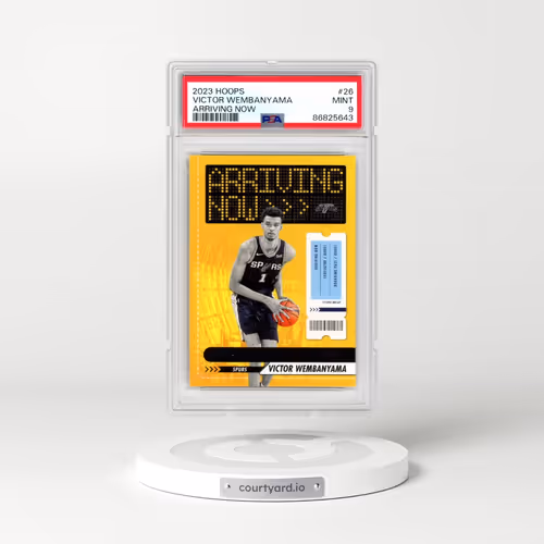 2023 Panini NBA Hoops Arriving Now #26 Victor Wembanyama (PSA 9 MINT)
