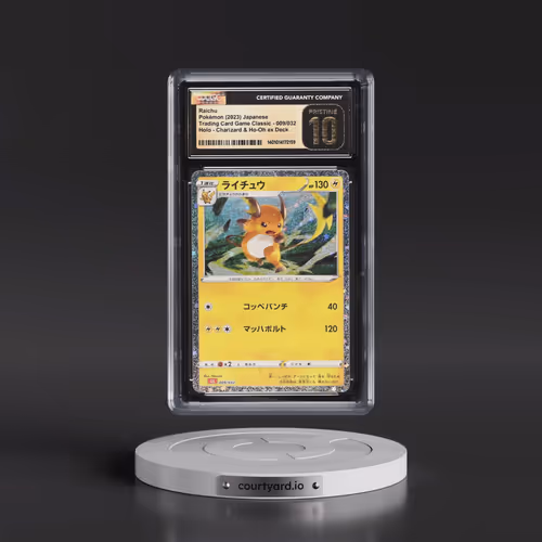 2023 Trading Card Game Classic - CLF, CLL, CLK #009/032 Raichu - Charizard & Ho-Oh ex Deck - CLL
