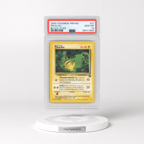 1999 Black Star Promos #27 Pikachu - The Power of One (PSA 10 GEM MINT)