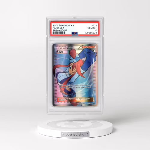 2016 Pokémon XY Breakpoint #122 Skyla - Full Art (PSA 10 GEM MINT)