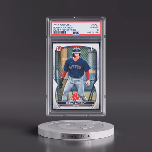 2023 Bowman Paper Prospects #BP71 Roman Anthony (PSA 8 NM-MT)