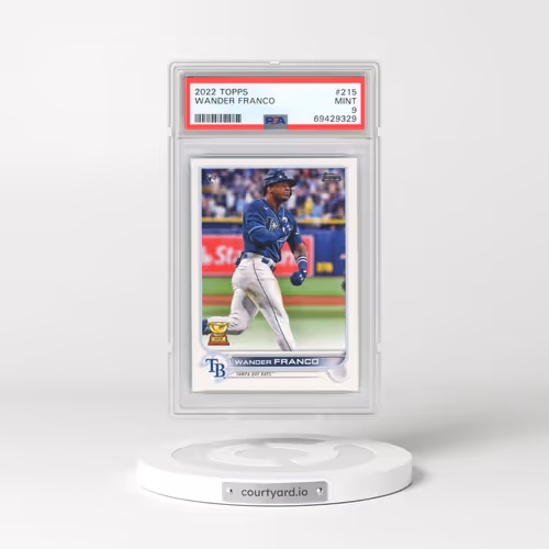 2022 Topps #215 Wander Franco (PSA 9 MINT)