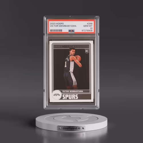 2023 Panini NBA Hoops #298 Victor Wembanyama (PSA 10 GEM MINT)