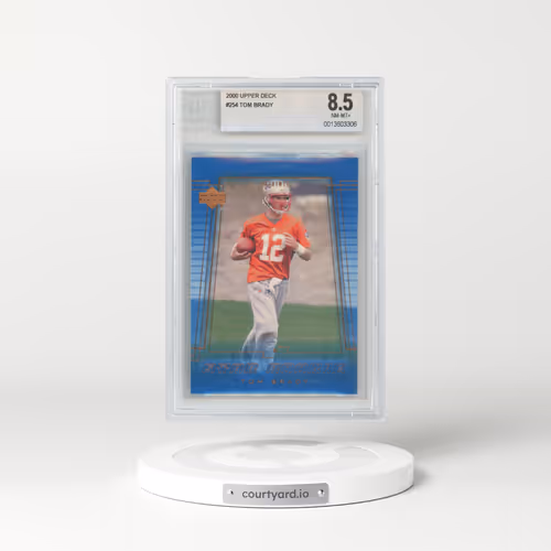 2000 Upper Deck #254 Tom Brady (BGS 8.5 NM-MT+)