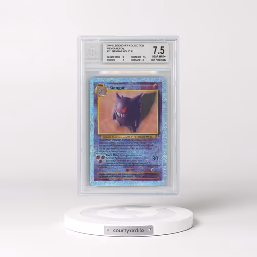 2002 Legendary Collection #11 Gengar - Reverse Holo (BGS 7.5 NM+)