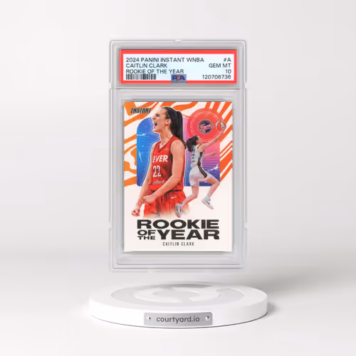 2024 Panini Instant WNBA Rookie of the Year #A Caitlin Clark (PSA 10 GEM MINT)