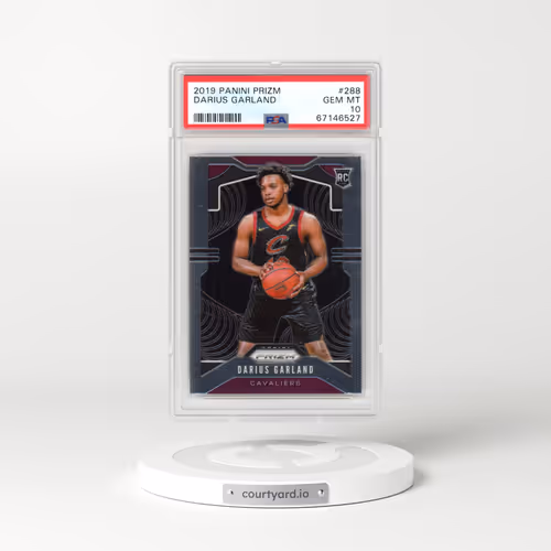 2019 Panini Prizm #288 Darius Garland (PSA 10 GEM MINT)