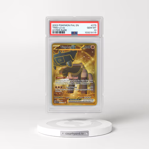 2023 Pokémon Pal EN-Paldea Evolved #275 Ting-LU EX - Holo Hyper Rare (PSA 10 GEM MINT)