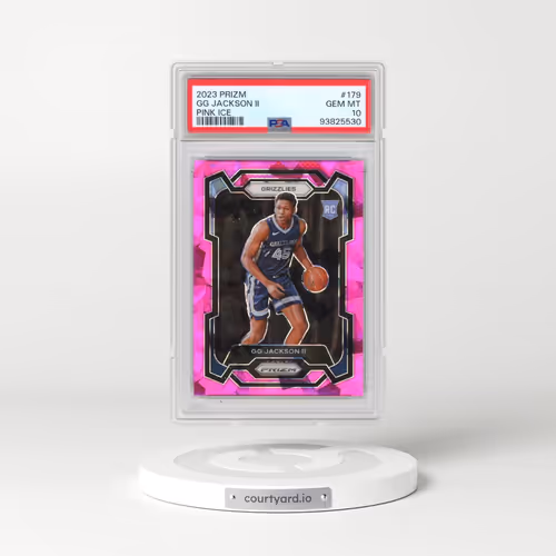 2023 Panini Prizm #179 GG Jackson II - Pink Ice (PSA 10 GEM MINT)