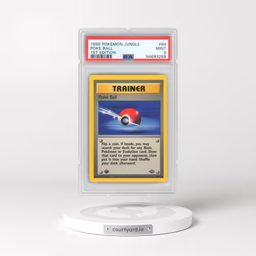 1999 Pokémon Jungle #64 Poke Ball - 1st Edition (PSA 9 MINT)