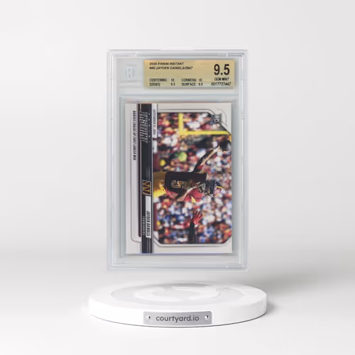 2024 Panini Instant NFL #40 Jayden Daniels (BGS 9.5 GEM MINT)