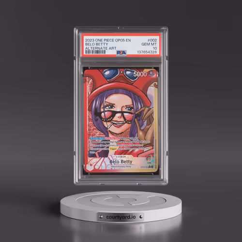 2023 One Piece Awakening of the New Era #002 Belo Betty - Alternate Art (PSA 10 GEM MINT)