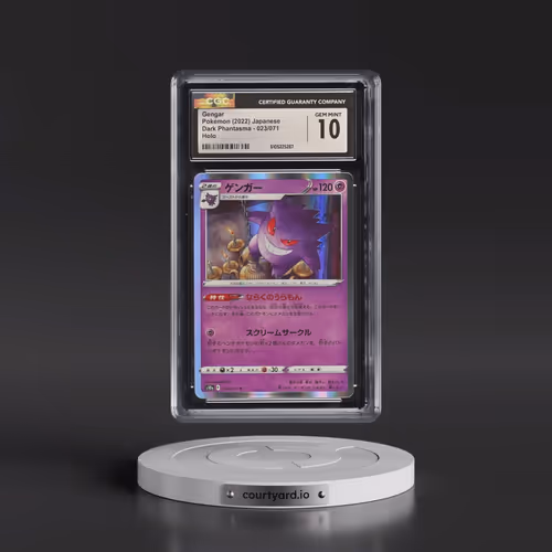 2021 Dark Phantasma #023/071 Gengar - Holo (CGC 10 GEM MINT)