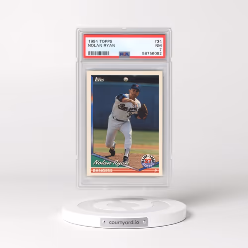 1994 Topps #34 Nolan Ryan (PSA 7 NM)