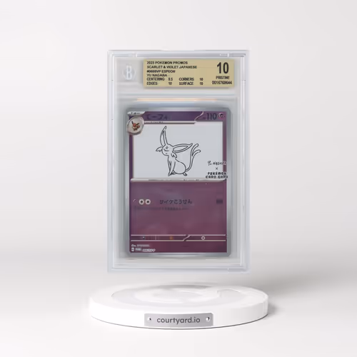2022 Scarlet & Violet Promos #066 Espeon - Reverse Holo YU NAGABA x Pokémon () (BGS 10 PRISTINE)