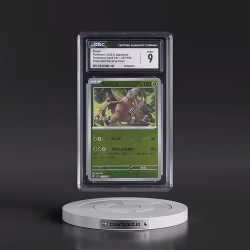 2023 Pokémon Card 151 #127/165 Pinsir - Reverse Holo Poké Ball (CGC 9 MINT)