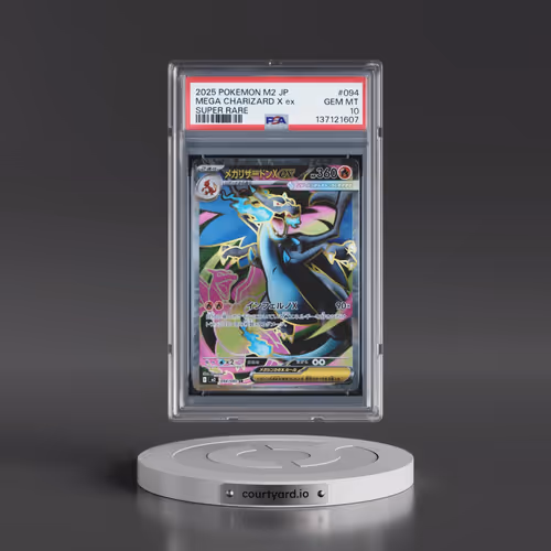 2025 Pokémon M2-Inferno X #094 Mega Charizard X EX - Holo Super Rare (PSA 10 GEM MINT)