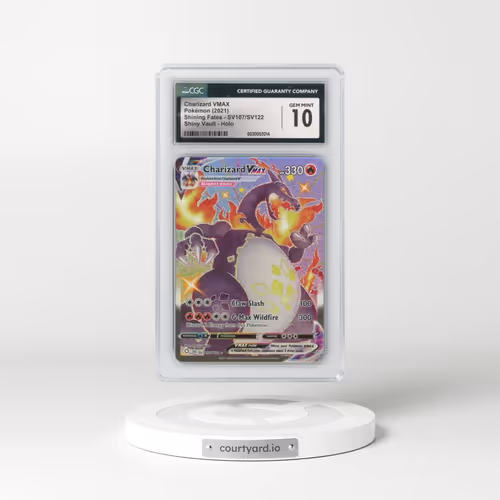 2021 Shining Fates #SV107/SV122 Charizard VMAX - Holo (CGC 10 GEM MINT)
