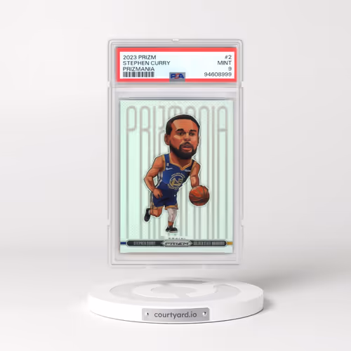 2023 Panini Prizm Prizmania #2 Stephen Curry (PSA 9 MINT)