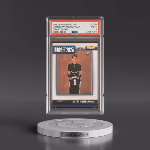 2023 Panini Instant Draft Night #DN1 Victor Wembanyama (PSA 9 MINT)