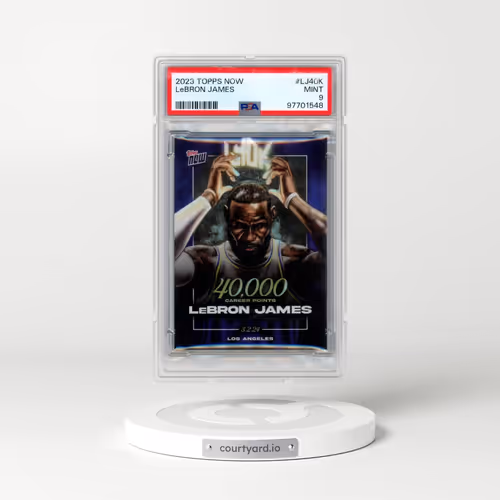 2023 Topps Now #LJ40K LeBron James (PSA 9 MINT)