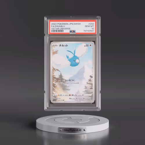 2022 Pokémon Sword & Shield Vstar Universe #202 Swablu - Full Art (PSA 10 GEM MINT)