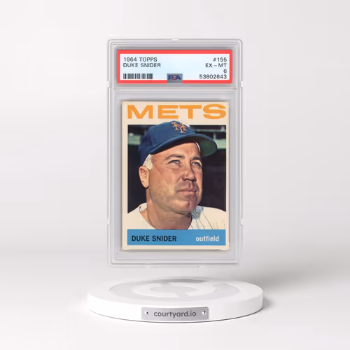 1964 Topps #155 Duke Snider (PSA 6 EX-MT)