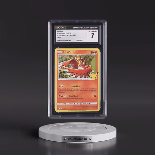 2021 Celebrations #001/025 Ho-Oh - Holo (CGC 7 NM)
