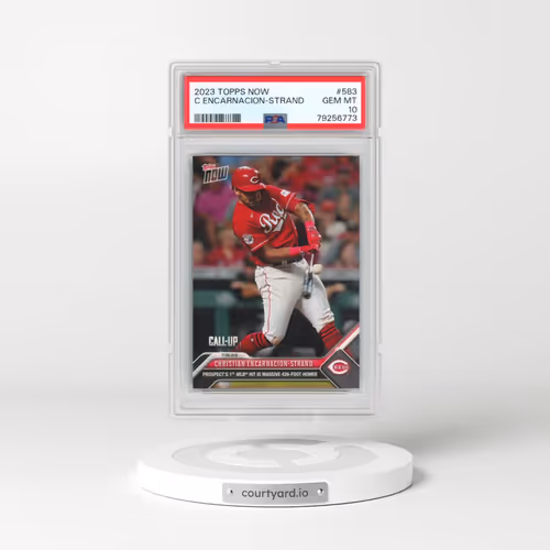 2023 Topps Now #583 Christian Encarnacion-Strand (PSA 10 GEM MINT)
