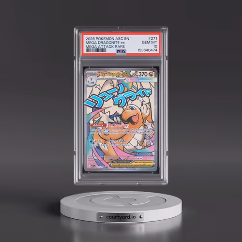 2026 Pokémon Asc EN-Ascended Heroes #271 Mega Dragonite EX - Holo Mega Attack Rare (PSA 10 GEM MINT)