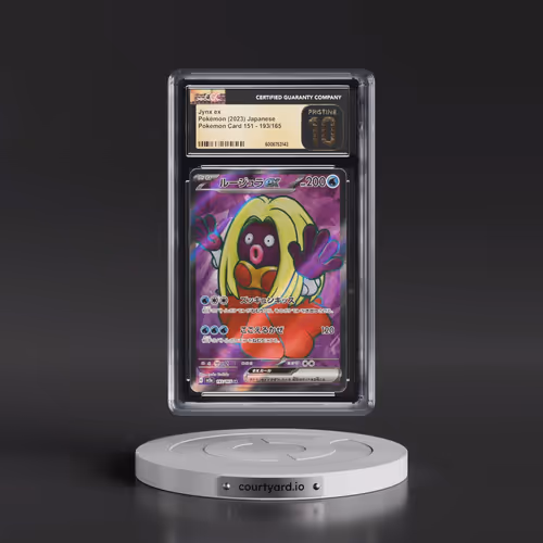 2023 Pokémon Card 151 #193/165 Jynx ex - Super Rare Holo (CGC 10 PRISTINE)