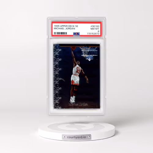 1995 Upper Deck Special Edition #SE100 Michael Jordan (PSA 8 NM-MT)