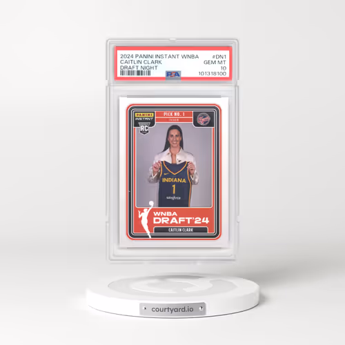 2024 Panini Instant WNBA Draft Night #DN1 Caitlin Clark (PSA 10 GEM MINT)