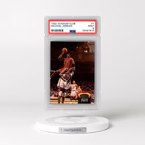 1992 Stadium Club #1 Michael Jordan (PSA 9 MINT)