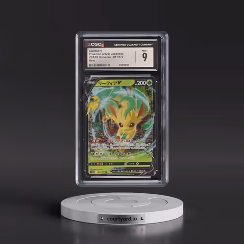 2022 VSTAR Universe #011/172 Leafeon V - Holo (CGC 9 MINT)