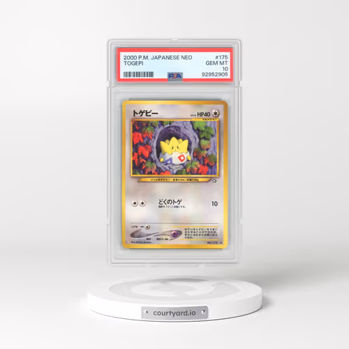 2000 Pokémon Neo #175 Togepi (PSA 10 GEM MINT)
