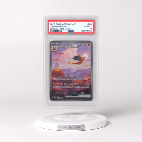 2023 Pokémon Sv2a-Pokemon 151 #201 Charizard EX - Holo Special Art Rare (PSA 10 GEM MINT)