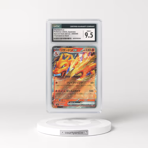 2023 Japanese Scarlet & Violet Promos #9 Charizard EX - Holo (CGC 9.5 MINT+)