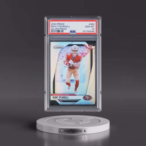 2024 Panini Prizm #383 Ricky Pearsall - Silver Prizm (PSA 10 GEM MINT)