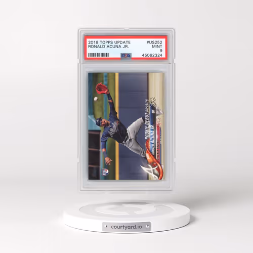 2018 Topps Update #US252 Ronald Acuna Jr. (PSA 9 MINT)