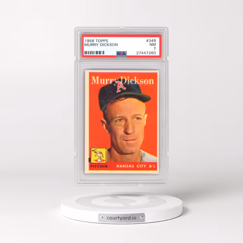 1958 Topps #349 Murry Dickson (PSA 7 NM)