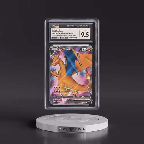 2017 Black Star Promos - Sword & Shield #SWSH050 Charizard V - Champion's Path Elite Trainer Box (Ho