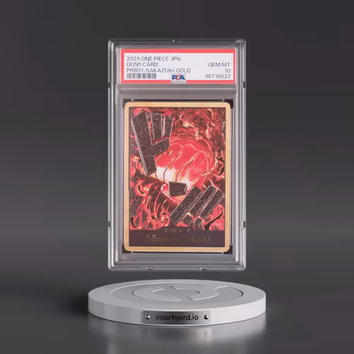 2024 One Piece Japanese PRB01-Premium Booster -One Piece Card the Best Don!! Card - Sakazuki-Gold (P