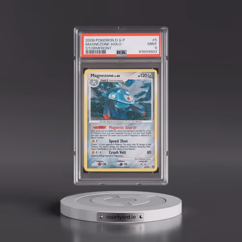 2008 Pokémon Diamond & Pearl Stormfront #5 Magnezone - Holo (PSA 9 MINT)