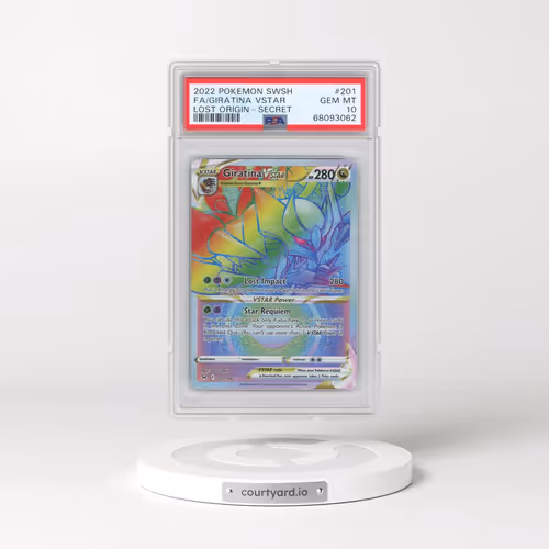 2022 Pokémon Sword & Shield Lost Origin #201 Giratina Vstar - Full Art Secret (PSA 10 GEM MINT)