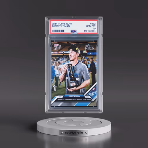 2024 Topps Now #862 Tommy Edman (PSA 10 GEM MINT)