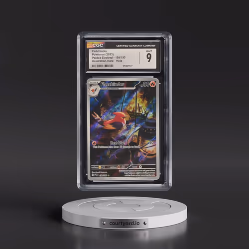 2023 Paldea Evolved - PAL EN #199/193 Fletchinder - Illustration Rare Holo (CGC 9 MINT)