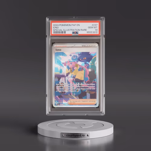 2024 Pokémon Paf EN-Paldean Fates #237 Iono - Special Illustration Rare (PSA 10 GEM MINT)