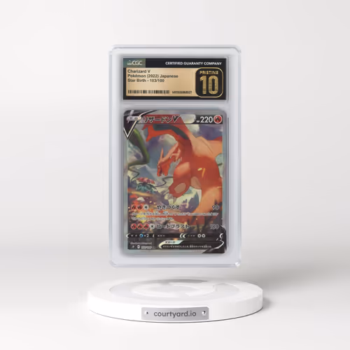 2022 Star Birth #103/100 Charizard V - Super Rare Holo (CGC 10 PRISTINE)