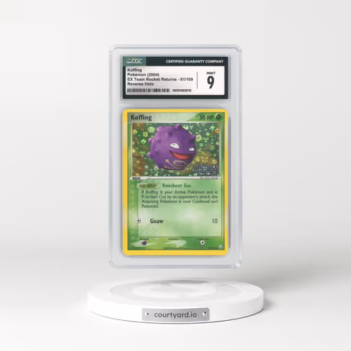 2004 EX Team Rocket Returns #61 Koffing - Holo (CGC 9 MINT)
